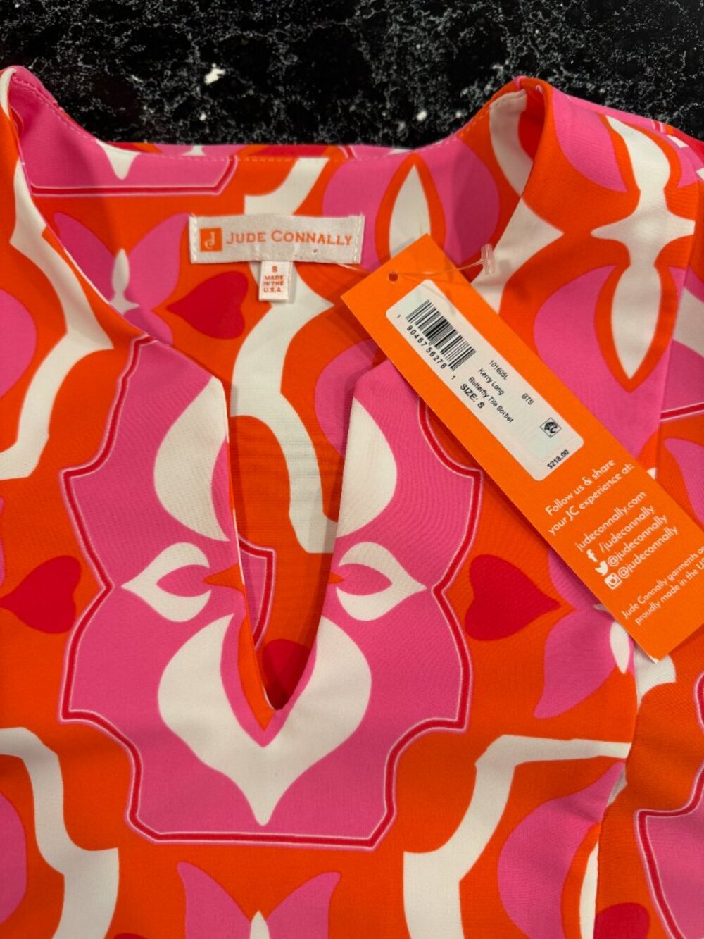 Jude Connally Kerry Flutter Sleeve Dress NWT Small - Picture 10 of 11